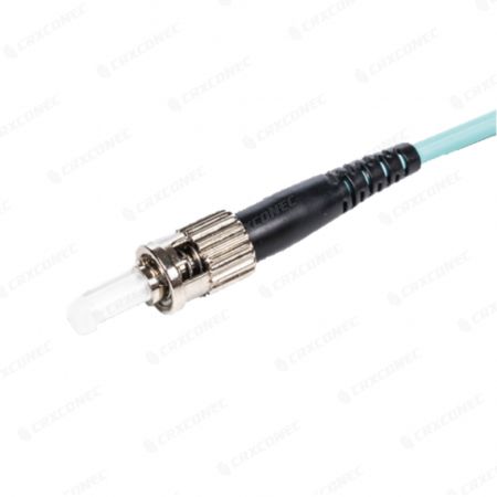 Latiguillo de fibra simplex multimodo OM3 ST - Cordón de conexión de fibra simplex